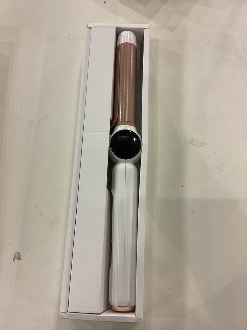 Condition photo showing Good Condition for Cordless Curling Iron 9000 mAhUSB Rechargeable, 4 Temps Setting Cordless Hair Curlers, 280°F-400°F Travel Cordless Curling Wand, Wireless Ceramic Hair Styling Tools Hot Rollers Hair Curlers Gold