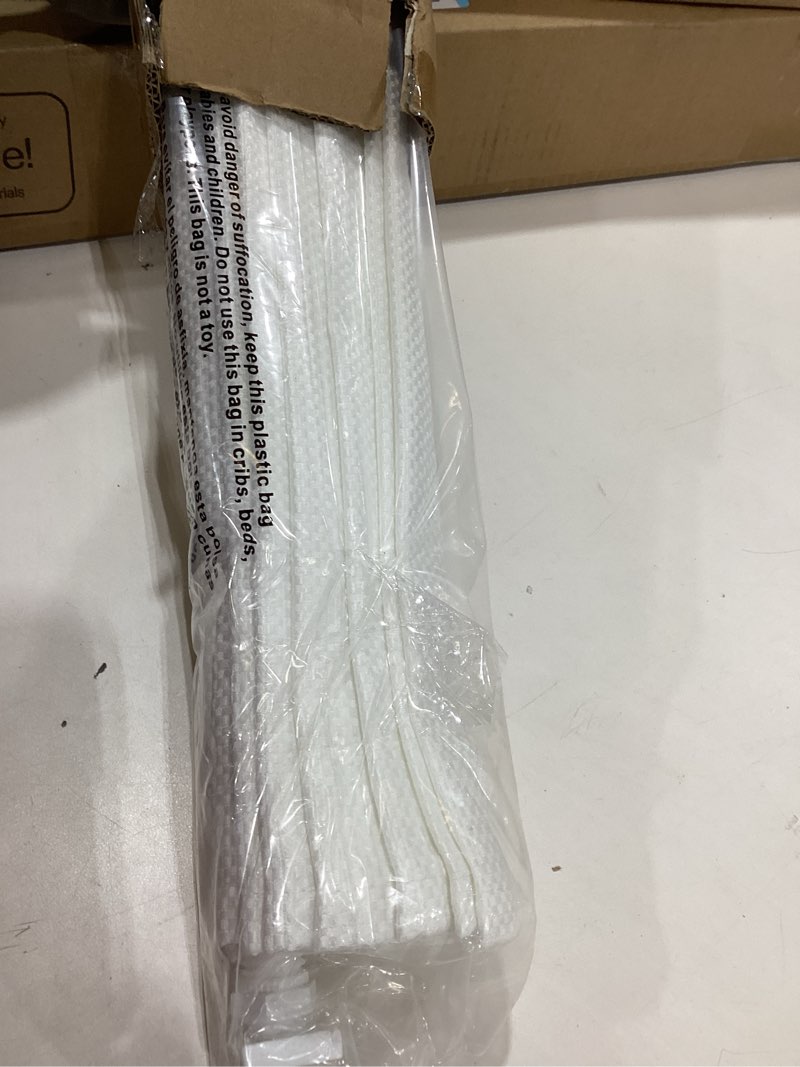 Condition photo showing Good Condition for lazblinds cordless roman shades - no drill easy install light filtering window blinds, thermal insulated room darkening with uv blocking for bedroom/living room, window size 36" w x 48" h, white white 36"w x 48"h