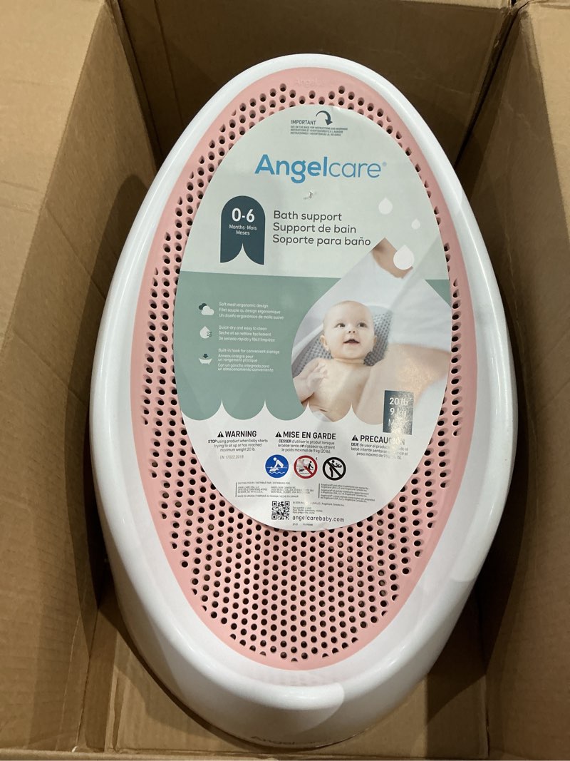 Condition photo showing Good Condition for angelcare baby bath support (pink) | ideal for babies less than 6 months old pink 1 count (pack of 1)