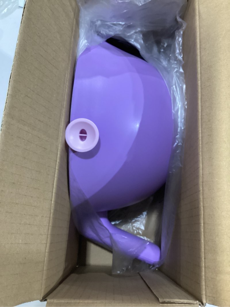 Condition photo showing New/Like New for Multi Functional Draining Basket – Double Layer Colander & Bowl for Pasta, Fruits & Vegetables – Durable BPA-Free, Dishwasher Safe - Purple.