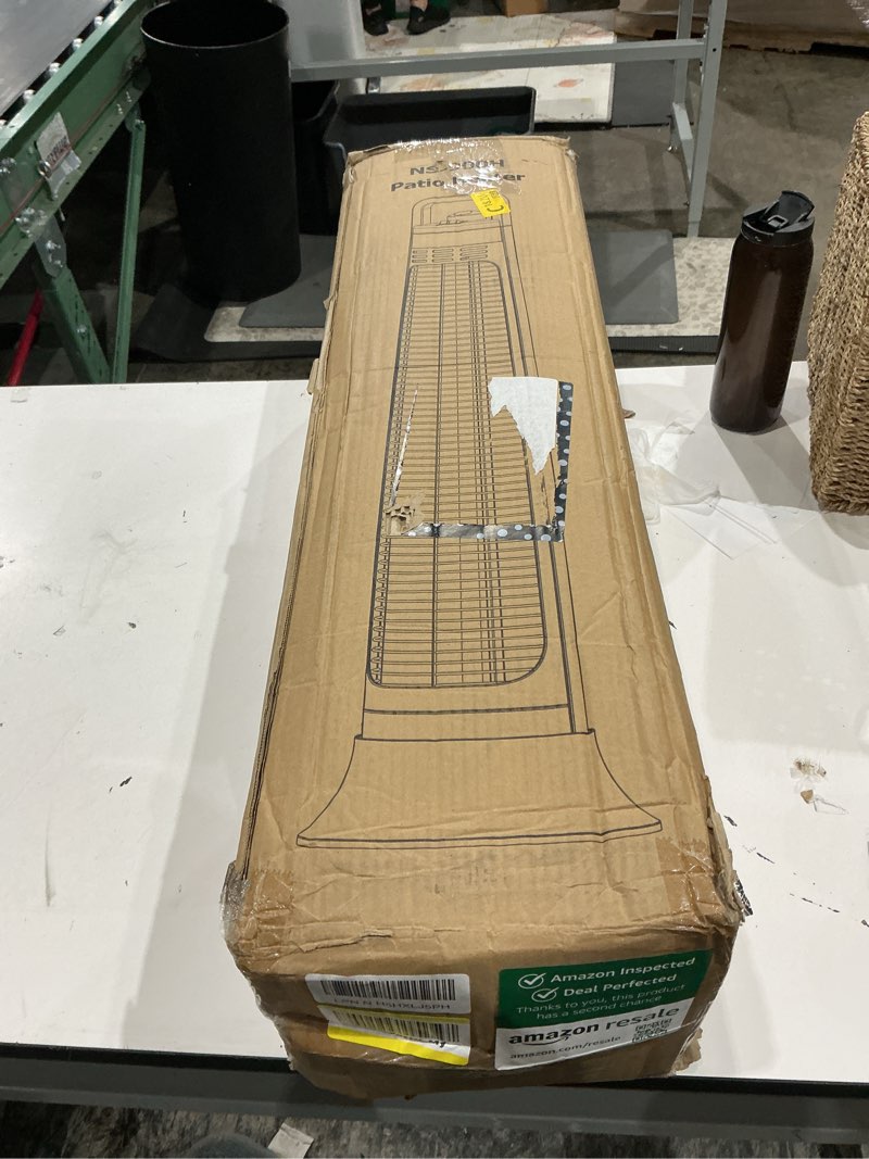 Condition photo showing New/Like New for patio heater 900h experience powerful heating performance with our range of electric heaters.  as a reputable manufacturer of home appliances, we prioritize your warmth and comfort.