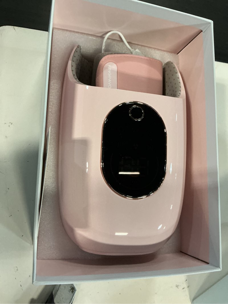 Condition photo showing Good Condition for kingpavonini hand massager with heat and compression, wrist heating & air-compression, palm rolling, cooling fan, cordless wrist and hand massager for arthritis and carpal tunnel, valentine's day gift