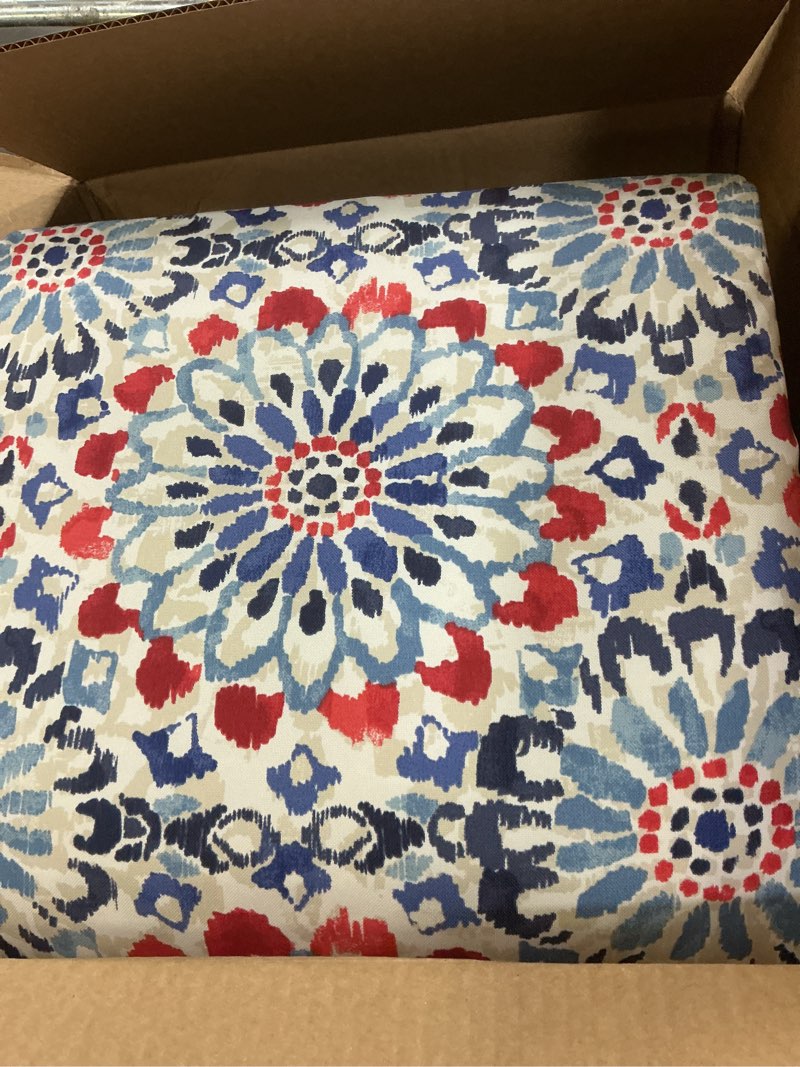 Condition photo showing Good Condition for arden outdoor midback chair cushion, 18 x 16.5, clark blue