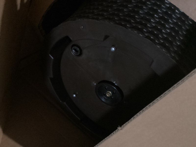 Condition photo showing Good Condition for keter pacific cool bar outdoor patio furniture and hot tub side table with 7.5 gallon beer and wine cooler, espresso brown