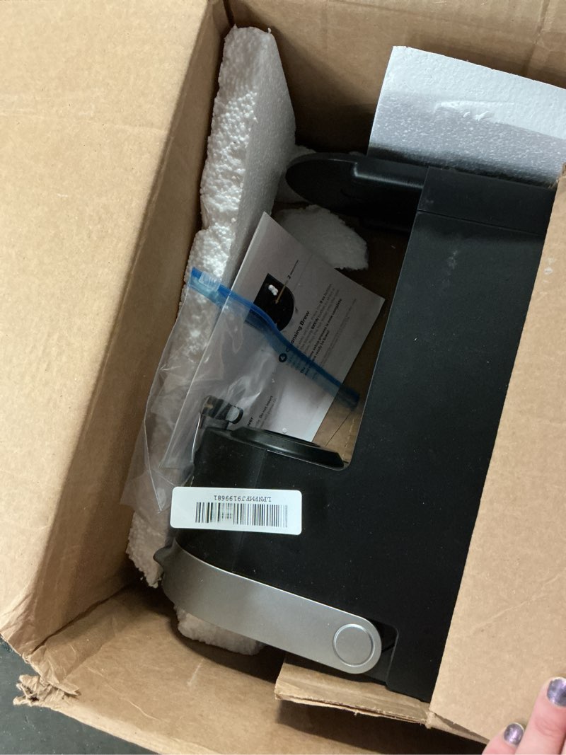 Condition photo showing As Is for Keurig K-Supreme Single Serve K-Cup Pod Coffee Maker, MultiStream Technology, 4 Brew Sizes, 66oz Dual-Position Removable Reservoir, Black Black Coffee Maker