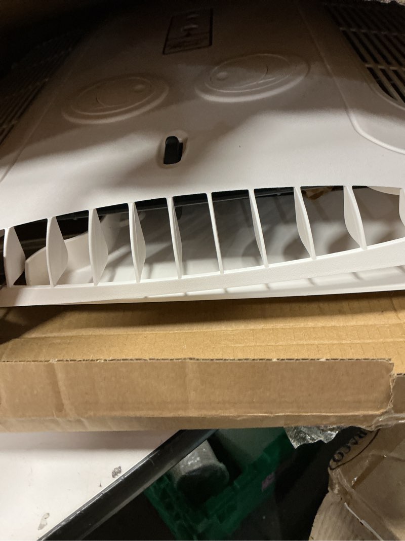 Condition photo showing As Is for coleman 9430e7153 ceiling assmebly dlx free white cool only (non-ducted)