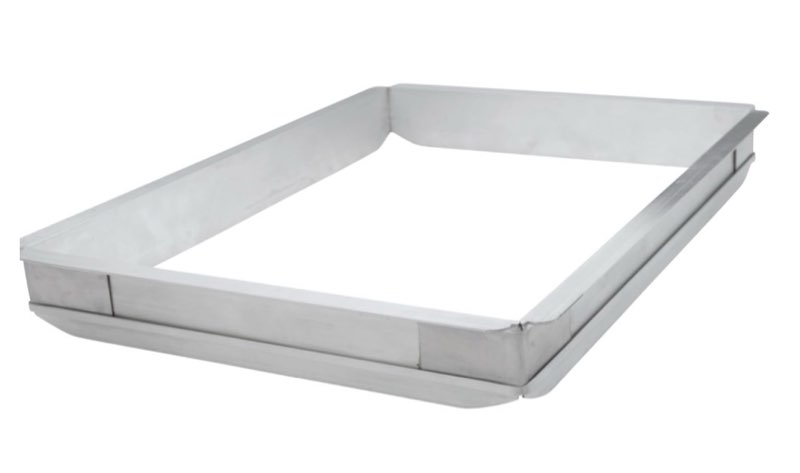 winco aluminum sheet pan extender, quarter,silver 1 count (pack of 1)