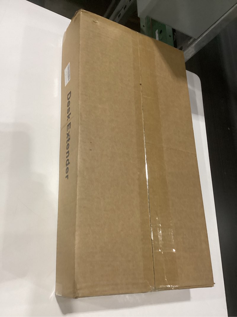 Condition photo showing Good Condition for YHJUKKK Desk Extender 24 x 12 Inch A Single Plank of Wood Clamp On Keyboard Tray 90-Degree Folding F