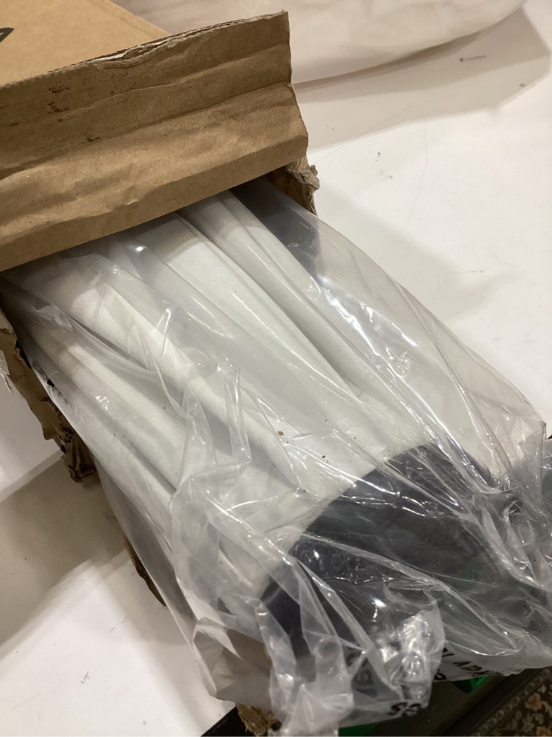 Condition photo showing Good Condition for blissun 9' outdoor patio umbrella, outdoor table umbrella, yard umbrella, market umbrella with 8 sturdy ribs, push button tilt and crank creamy white