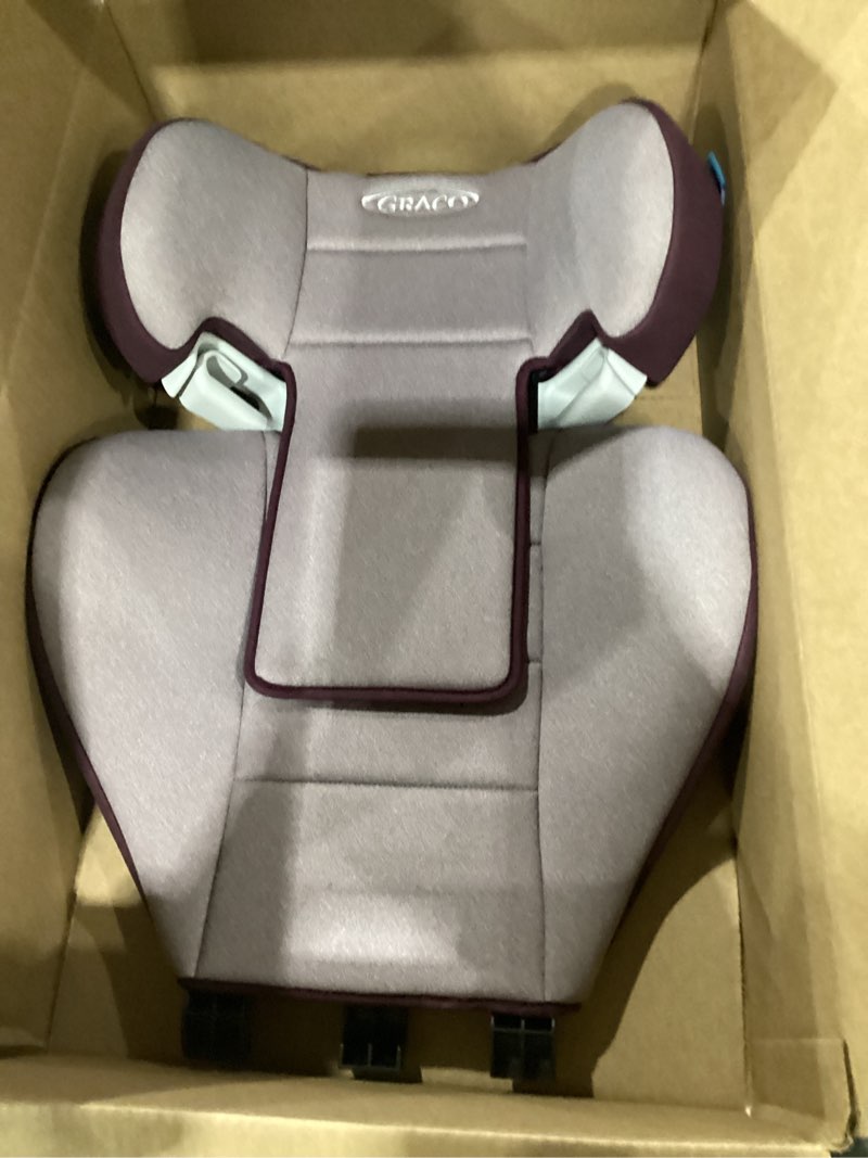 Condition photo showing As Is for BACK ONLY Graco TurboBooster 2.0 Highback Booster Car Seat, Freya TurboBooster 2.0 Freya