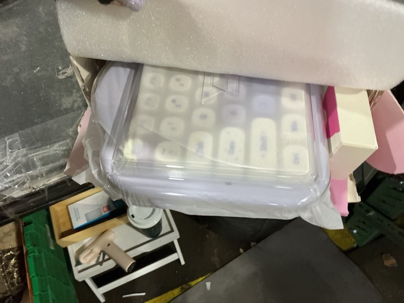 Condition photo showing Good Condition for yunzii c75 wireless mechanical keyboard,75% layout, hot-swappable nkro,bt5.0/2.4g/usb-c mode,dye-sub pbt moa keycaps,rgb gasket mount,cute cake design for mac/win/gaming (purple, candy switch) purple candy switch