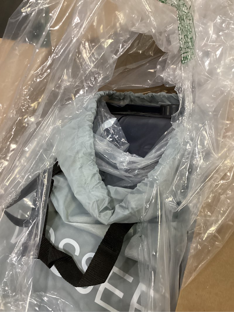 Condition photo showing As Is for Twin XL Air Mattress with Built in Pump Raised,80" Long,Upgraded 18''Inflatable Mattress,Self Inflatable Blow Up Mattress in 2 Mins,Twin Size Air Mattress with Carry Bag for Home,Camping