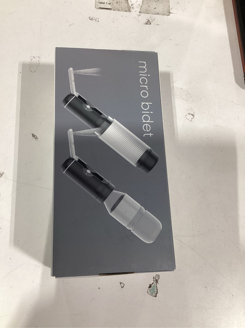 Condition photo showing New/Like New for Similar product not like stock photoVIKKEN® Travel Bidet USB-Type C Electric Rechargeable Mobile Handheld Ultra Strong Water Spray Personal Hygiene Self Care for Men & Women, Go+ 300ml Classic Trim