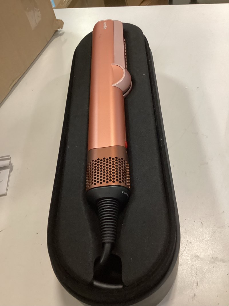 Condition photo showing Good Condition for Dyson Airstrait™ Straightener, Wet to Dry Hair Straightener, No Heat Damage, No hot Plates, All Hair Types Amber Silk