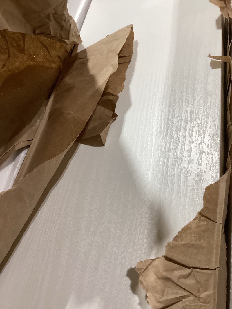 Condition photo showing Good Condition for vivelove single floating shelves 36 inches, 36 x 10 inch deep x 1.8 in thick, long floating shelves for bedroom, living room, kitchen, office, shelves for wall, modern home decor, white white 1 36”wx10.3”dx1.8”h