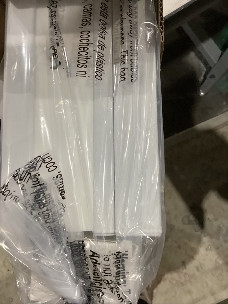 Condition photo showing Good Condition for lazblinds top down bottom up (tdbu) cordless cellular shades – light filtering with privacy, thermal insulation, noise reduction honeycomb blinds for windows 33.5" w x 64" h, white - light filtering white - light filtering 33.5"w x 64"h