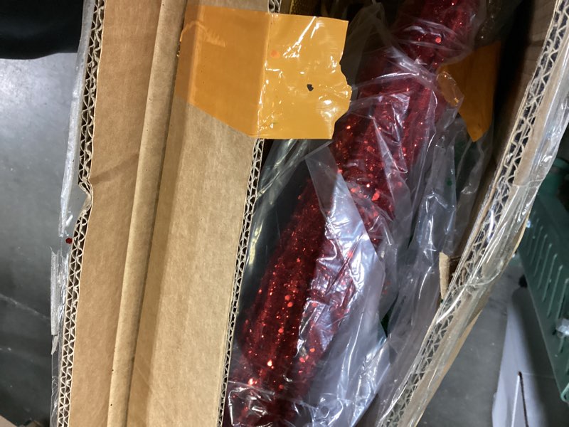 HOYECHI 3-Piece Lighted Pop-Up Christmas Ornament Set – 290 LED Yard & Outdoor Holiday Décor (Red/Green/Gold, 8 Modes)