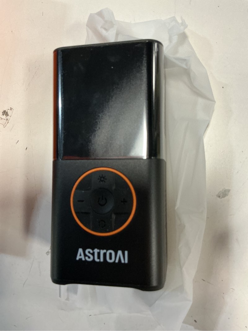 Condition photo showing Good Condition for AstroAI L7 Tire Inflator Portable Air Compressor Cordless Mini Bike Pump with Digital Dual Values Display, 150 PSI Car Tires Air Pump with LED Lights&Pressure Gauge for Auto, Motorcycles, Bikes, Balls Orange 1