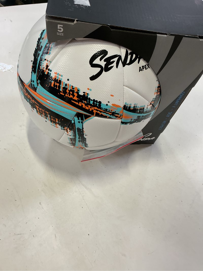 Condition photo showing New/Like New for senda apex match soccer ball - orange-5