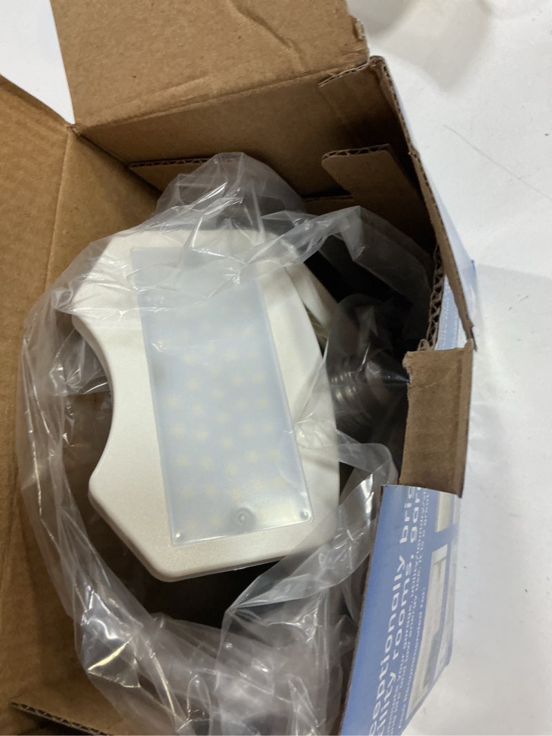 Condition photo showing As Is for ge 3500-lumen led hardwired ceiling-mounted work light