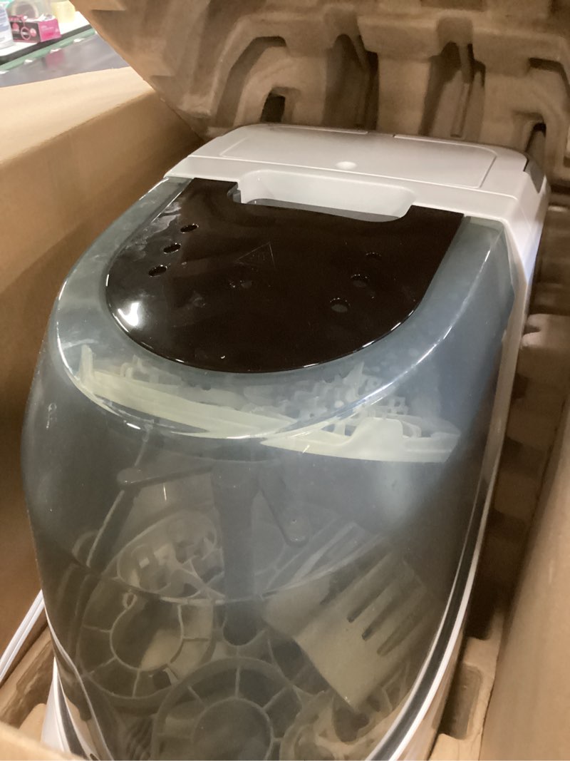 Condition photo showing Good Condition for Baby Brezza Bottle Washer Pro - Baby Bottle Washer, Sterilizer + Dryer - All in One Machine Cleans Bottles, Pump Parts, & Sippy Cups - Replaces Hand Washing, Bottle Brushes and Drying Racks White