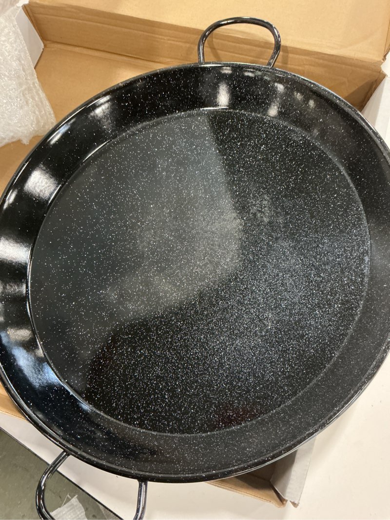 Condition photo showing Good Condition for Garcima 14-Inch Enameled Steel Paella Pan, 36cm