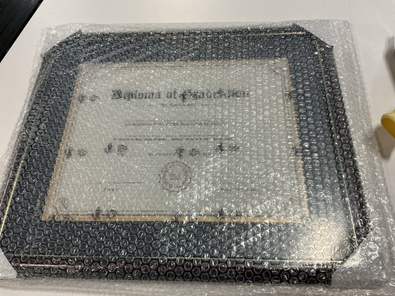 Similar 8.5  x 11  EZ Mount Document Frame Plastic Face  Black