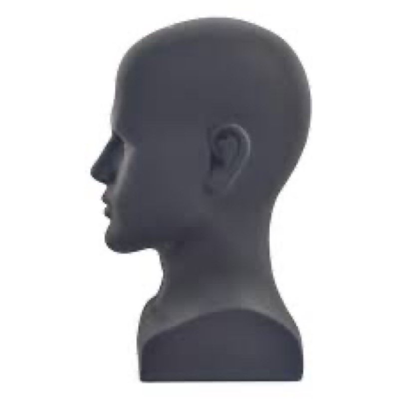 tcwuzick male mannequin head professional manikin head for display wigs hats headphone mask sunglass