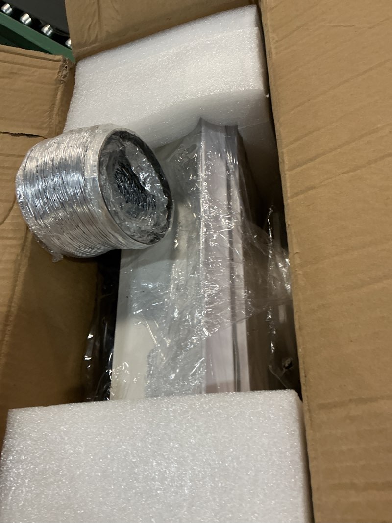 Condition photo showing New/Like New for 4 in 1 bathroom exhaust fan with heater and light, 2800w heater, 211cfm, 5-color mood lighting, low noise, with wall control for bathroom and toilet