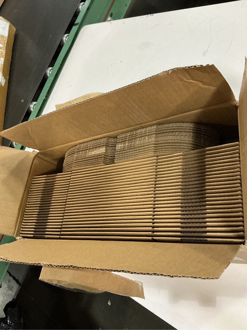 Condition photo showing New/Like New for rlavbl 6x4x3 small shipping boxes set of 40, brown corrugated cardboard mailer box for packing, mailing, business 6 x 4 x 3 inches brown