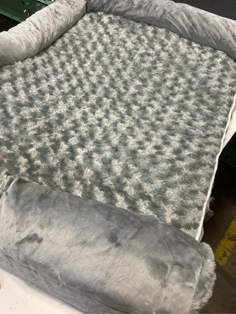 Condition photo showing Good Condition for bfpethome dog beds for large dogs, orthopedic dog bed for medium large dogs,big waterproof couch pet bed with removable washable cover 42"l x 30"w x 7"th grey