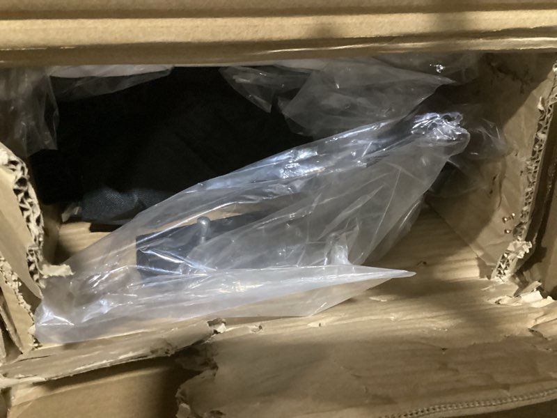 Condition photo showing As Is for Golf Practice Hitting Net with HD Simulator Screen and Target Cloth, 10x8 FT Golf Driving Net for Indoor, Outdoor, Backyard and Garage, Golf Range Cage with Impact Resistance and Ball Return