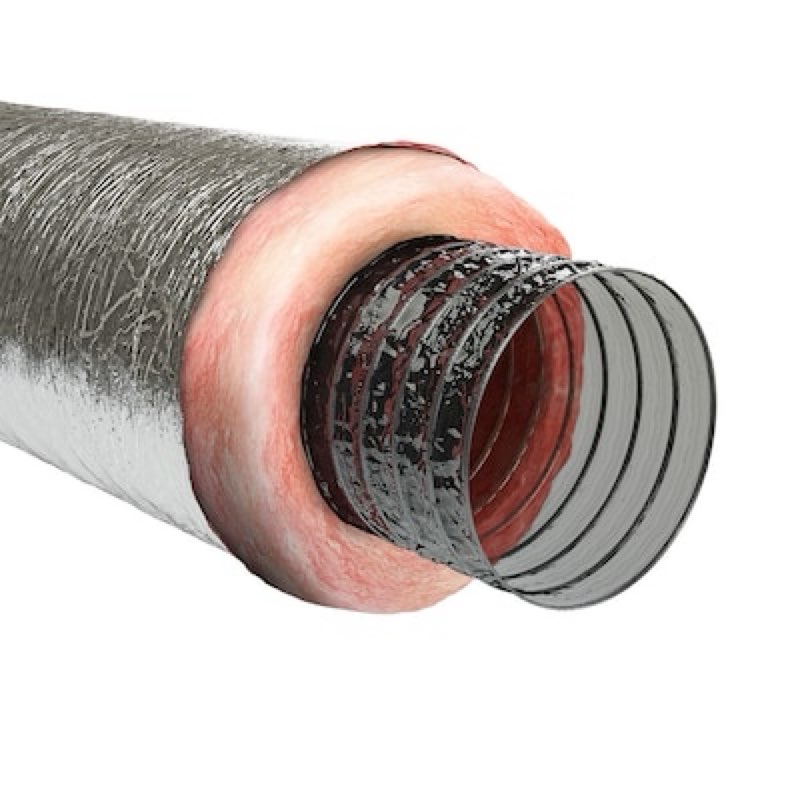 IMPERIAL 6-in x 25.0-ft Polyester Insulated Flexible Duct 6 - R