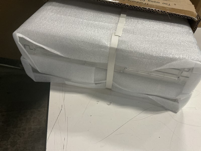 Condition photo showing Good Condition for MUKAI File Box Organizer, Hanging Folder Storage Boxes, File Folder Organizer with Slide, Filing Crate Bin Holder with Letter-size File Holder Filing Box for Office, Home, Decor (2) Standard (2 Count)