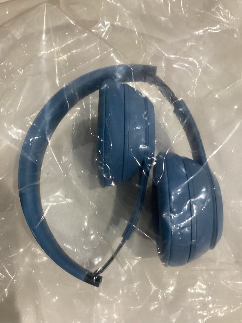 Condition photo showing Good Condition for Beats Solo 4 - Wireless On-Ear Bluetooth Headphones, Up to 50-Hour Battery Life, Ultra-Lightweight Comfort, Powerful and Balanced Sound, Apple & Android Compatible - Slate Blue Slate Blue Standalone