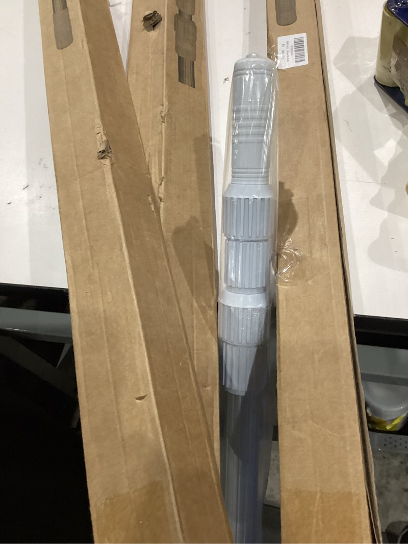 Condition photo showing Good Condition for similar))))))s-union thickened telescopic 12 feet pool pole, upgraded heavy duty aluminum swimming pool cleaning pole, adjustable length 6.5 to 16.5 feet, universal pole for skimmer net rake brush vacuum head
