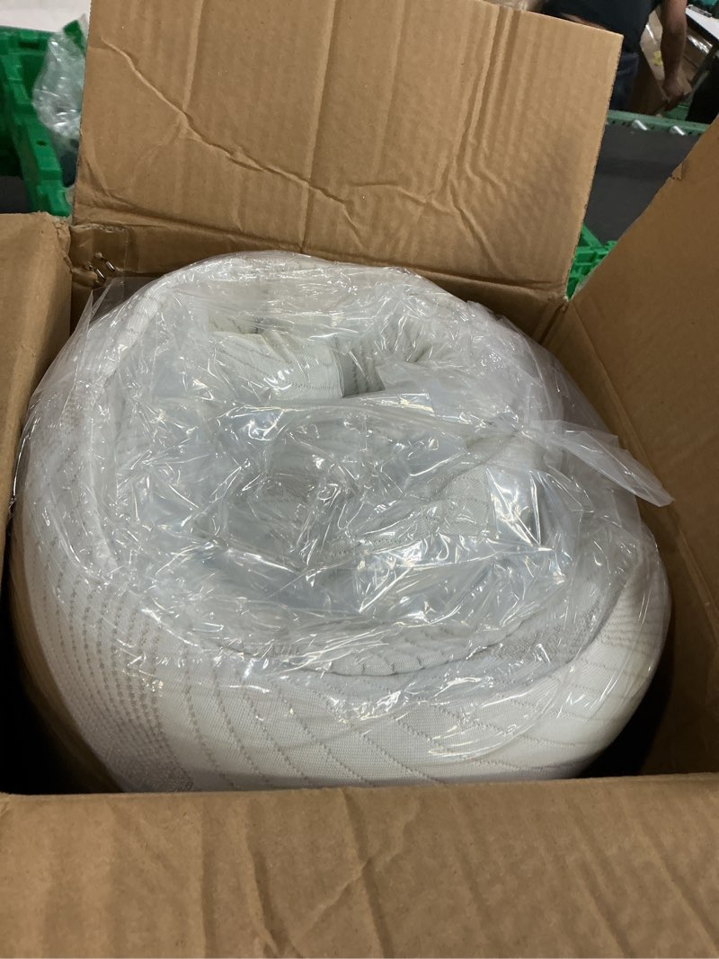 Condition photo showing Good Condition for Extra Firm Mattress Topper Twin XL Size 3 Inch, Cooling Gel+Bamboo High Density Mattress Topper with Removable Cover, Bed Topper for Pain Relief,No Smell,CertiPUR-US,79x38 Twin XL 3"- White - Extra Firm