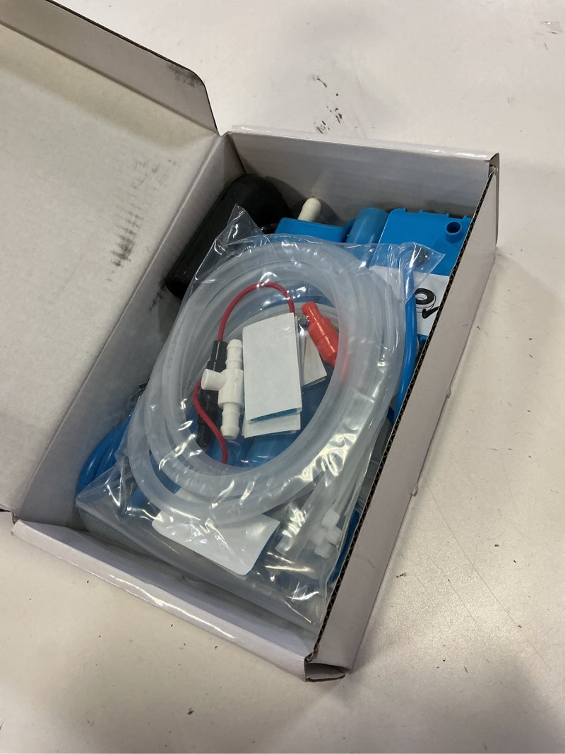 Condition photo showing Good Condition for air mini 100-240v split condensate pump - self-priming, ultra-thin silent design (<19db) for hvac, air conditioners, dehumidifiers | super mini wall-mounted with anti-siphon & auto-drain