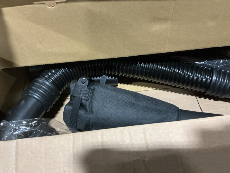 Condition photo showing As Is for sealegend universal leaf blower gutter attachment, gutter cleaning tools from ground with suppotive structure and telescopic hose all-round cleaning, 11 feet