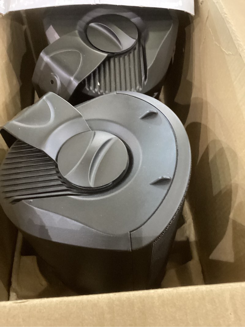 Condition photo showing As Is for Polk Audio Atrium 6 All-Weather Outdoor Speakers with Bass Reflex Enclosure (Pair, Black), Broad Sound Coverage, Speed-Lock Mounting System Black 2 Speakers Atrium 6