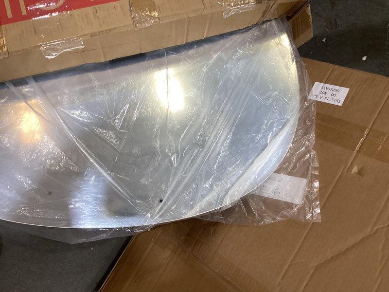 Condition photo showing Good Condition for lovespejo irregular backlit mirror bathroom 24"x32",led mirror for bathroom | fogless, dimmable, 3 color changing, memory, touch sensor, frameless, shatterproof, ip54? horizontal/vertical silver - irregular 32"l x 24"w