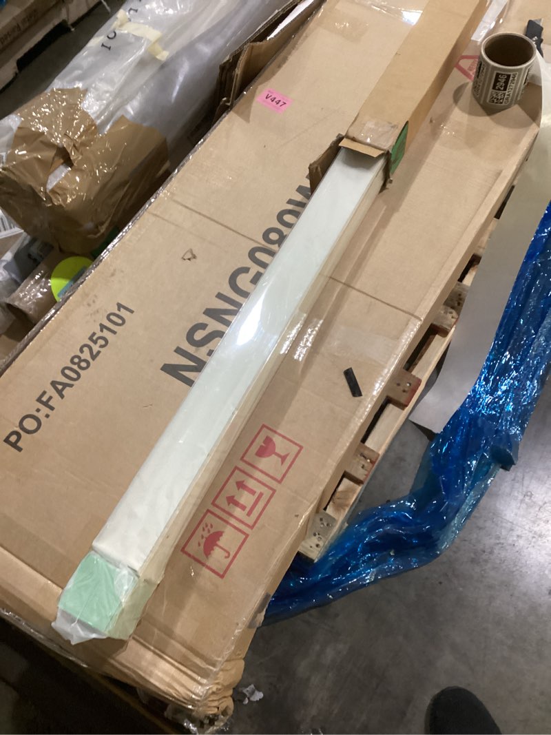 Condition photo showing New/Like New for Cordless Blackout Roller Shades Blinds for Windows Free-Stop,Pull Down Room Darkening with Valance,Thermal Insulated Woven Fabric Window Door Blinds for Home,Office,Linen 70" W x 72" H 70"W x 72"H Linen