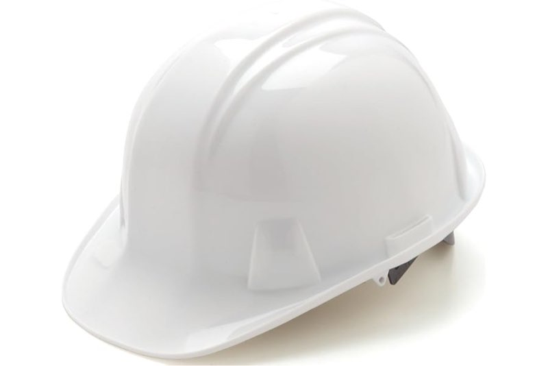 pyramex safety sl series cap style hard hat, 4-point snap lock suspension