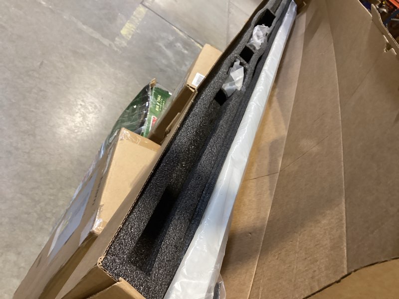 Condition photo showing Good Condition for 48" concealed sliding barn door hardware kit,heavy duty hidden barn door track system for interior wooden doors, quiet smooth slide, adjustable fit sliding door hardware set