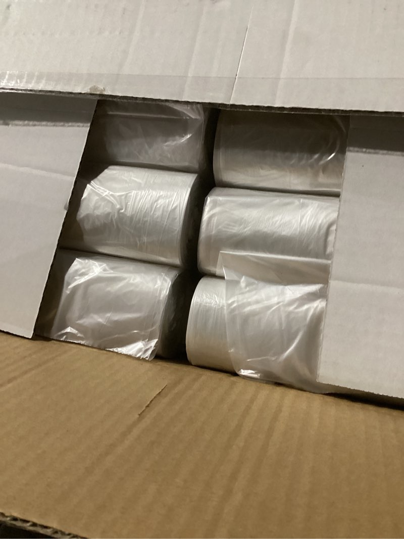 Condition photo showing New/Like New for Reli. SuperValue 16-25 Gallon Trash Bags (500 Count Bulk) Clear Garbage bags