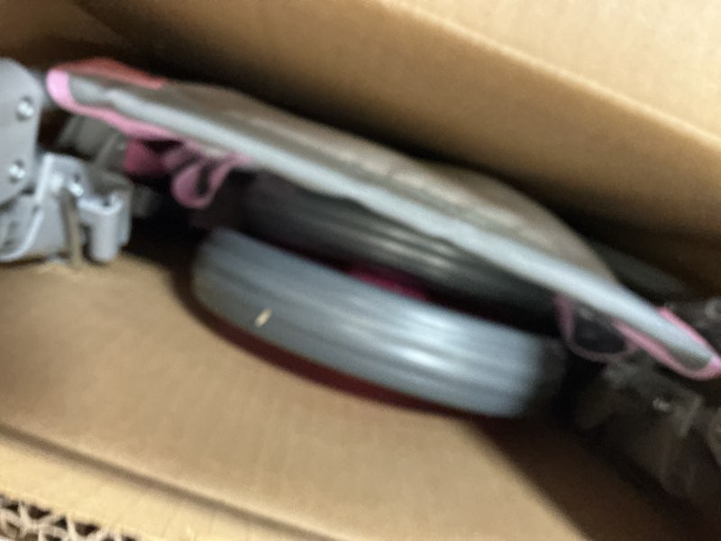 Condition photo showing As Is for Bayer Design Baby Doll Trendy Pram in Grey/Pink, 67 x 41 x 68 centimeters, 1300800