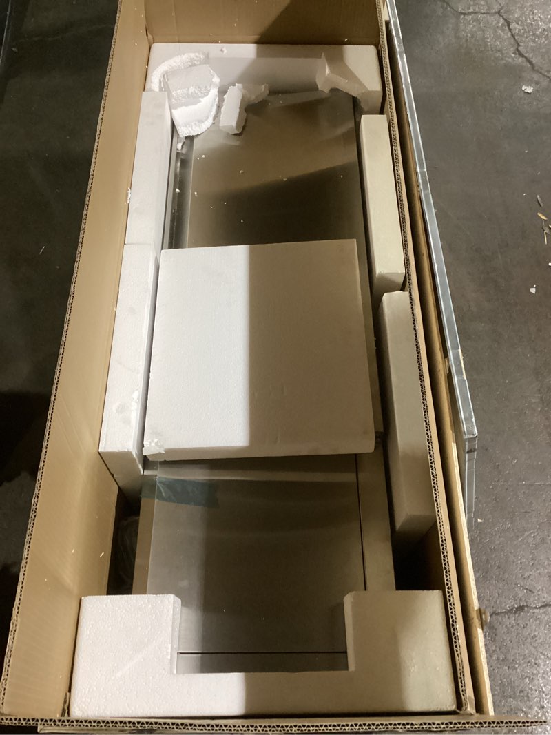Condition photo showing New/Like New for VEVOR Refrigerated Condiment Prep Station, 135 W Countertop Refrigerated Condiment Station, with 2 1/3 Pans & 4 1/6 Pans, 304 Stainless Body and PC Lid, Sandwich Prep Table with Stainless Guard, ETL