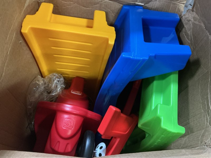 Condition photo showing Good Condition for Step2 Up & Down Roller Coaster Toy for Kids, Ride On Push Car, Indoor/Outdoor Playset, Toddlers Ages 2 - 5 years old, Compact Storage, Max Weight 50 lb., Multicolor