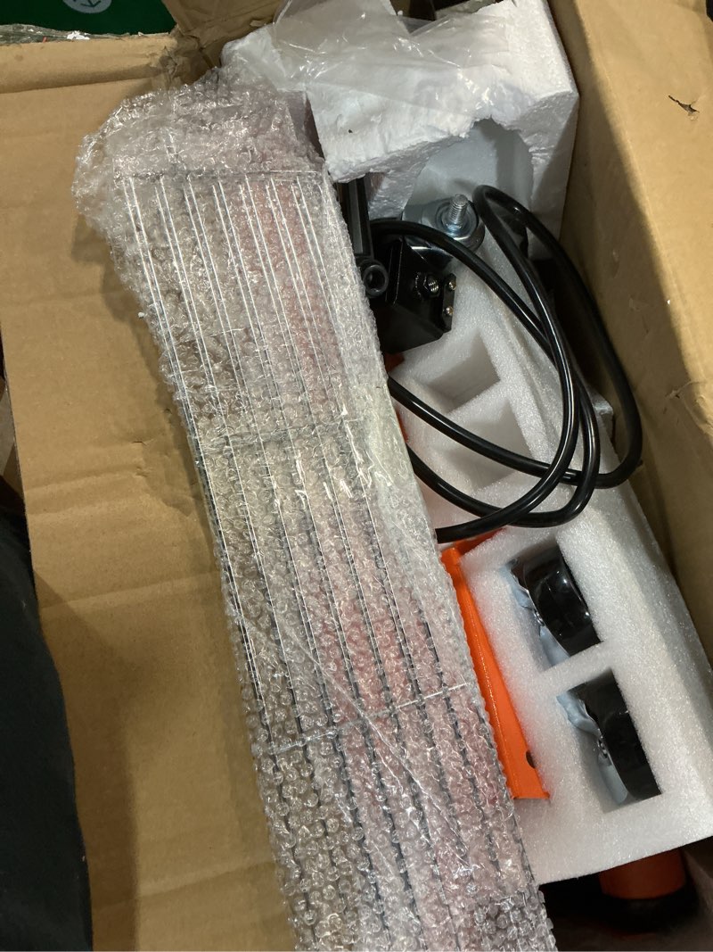Condition photo showing As Is for VEVOR Baking Infrared Paint Curing Lamp 2000W Dryer Heater Short Wave Infrared Heater Car Bodywork Repair Paint Dryer/Stand 2200W