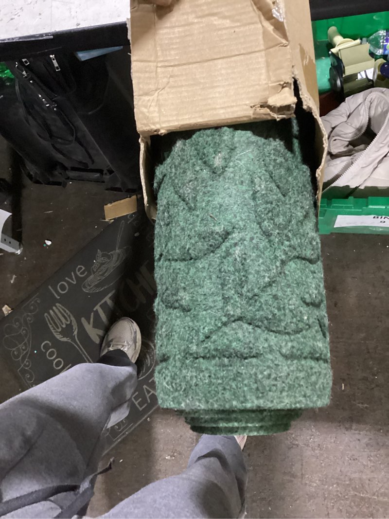 Condition photo showing Good Condition for Bulijojo Outdoor Indoor Entrance Doormats,Durable Heavy Duty Welcome Mat,Thick Absorbent Natural Rubber Non Slip Mat,Easy Clean Entryway Rug Leaves Green, 47" x 32"